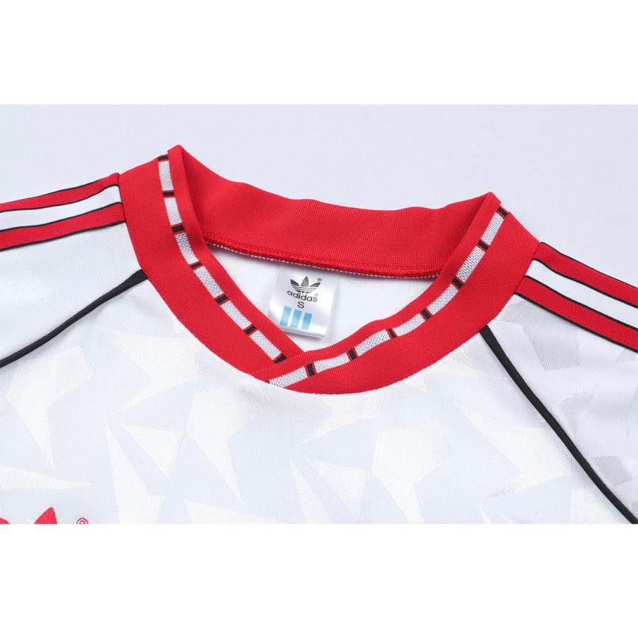 Maglia Manchester United 1990/91 Away Maniche Lunghe