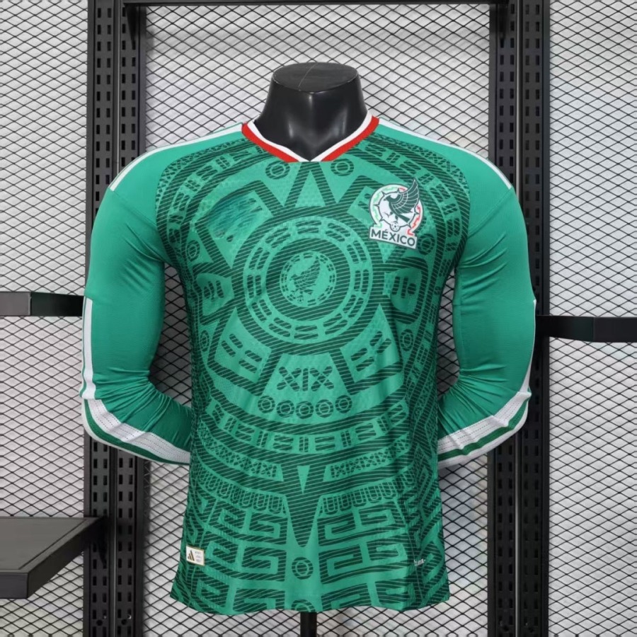 2668010deb8e8e240c68ebbc7d3f89c2.jpg Maglia Messico Home 25/26 Maniche Lunghe
