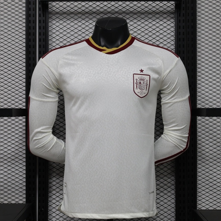 Maglia Spagna Away 2026 Maniche Lunghe