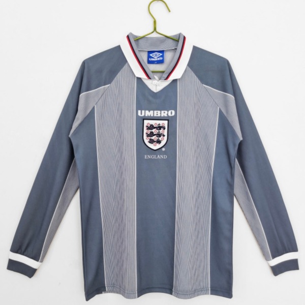 Maglia Inghilterra 1996 Away Manica Lunga