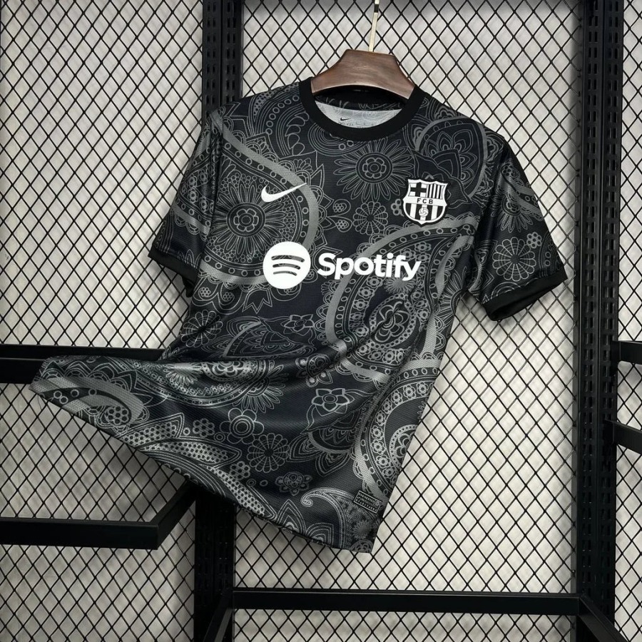 Maglia FC Barcellona Nero Concept 2024-2025
