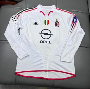 Maglia AC Milan 2004/05 Away Maniche Lunghe