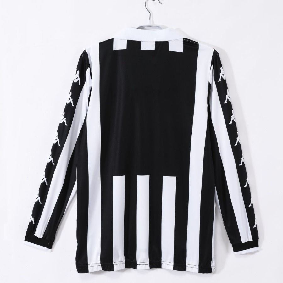 Maglia Juventus Home 1999-2000 Retro Maniche Lunghe