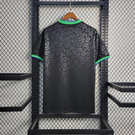 Maglia Brasile 22/23 Leopardo Nero