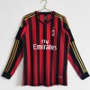 Maglia AC Milan Home 2013-2014 Maniche Lunghe Retro