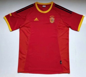 Maglia Spagna Home 2002
