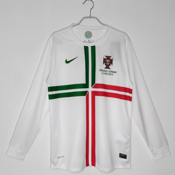 Maglia Portogallo Away 2012 Manica Lunga