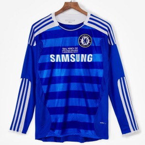 Maglia Chelsea Home 2011-2012 Retro Maniche Lunghe