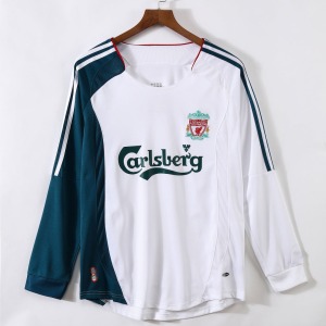 Maglia Liverpool Away Maniche Lunghe 2006-2007