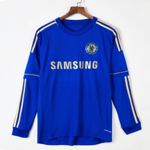 Maglia Chelsea Home Retro Maniche Lunghe 2012-2013