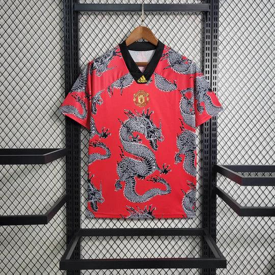 Maglia Manchester United Retro 2019-2020 Drago