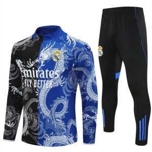 Maglia Real Madrid 2025/26 Blue Dragon