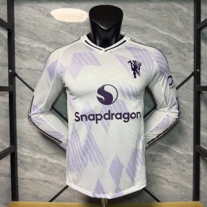 Maglia Manchester United Away 25/26 Maniche Lunghe