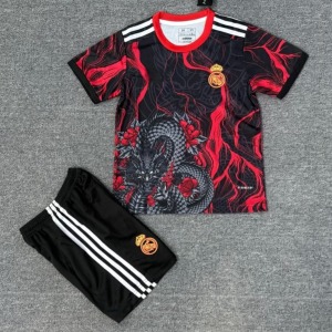 Maglia Real Madrid 25/26 Bambino Rosso Speciale