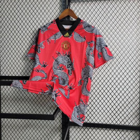 Maglia Manchester United Retro 2019-2020 Dragon