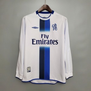Maglia Chelsea Away Maniche Lunghe 2003/04