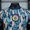 Maglia Manchester City Blu Retro 2024-25