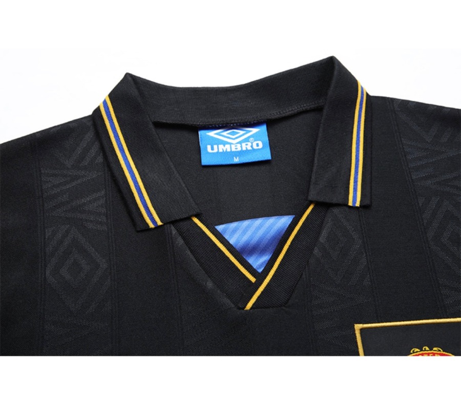 Maglia Manchester United 1993/94 Away Maniche Lunghe