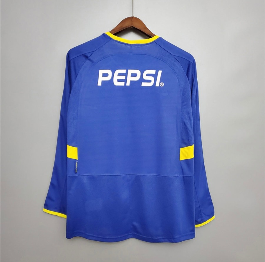 Maglia Boca Juniors Home 2003/04 Maniche Lunghe