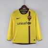 Maglia FC Barcellona 2008/09 Away Maniche Lunghe