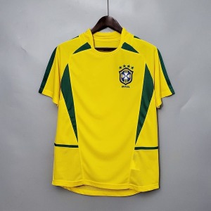 Maglia Brasile Home Retro 2002