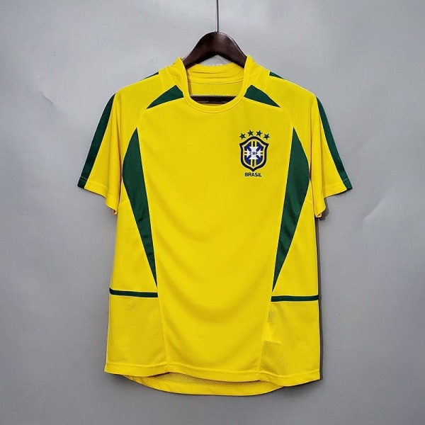 Maglia Brasile Home Retro 2002