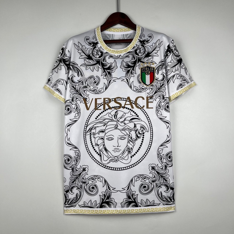 Maglia Italia Concept Bianco Oro 2023 2024