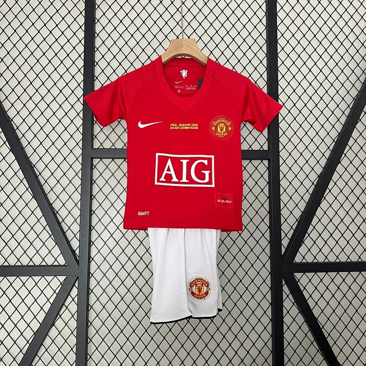 Maglia Bambino Manchester United Retro 2008