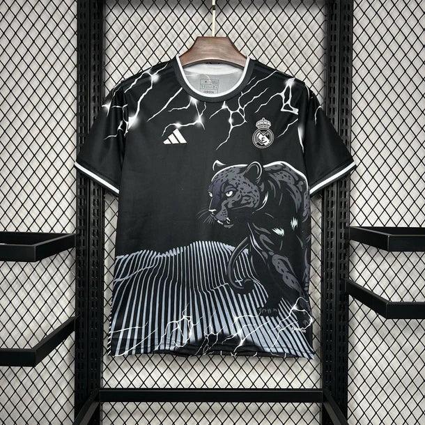 Maglia Real Madrid Nero & Grigio Panther 2024/25