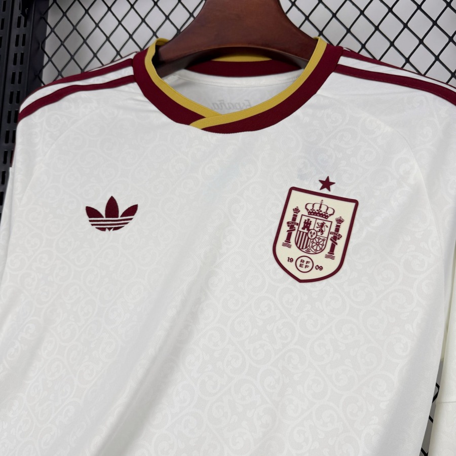 Maglia Spagna Away 2026 Maniche Lunghe