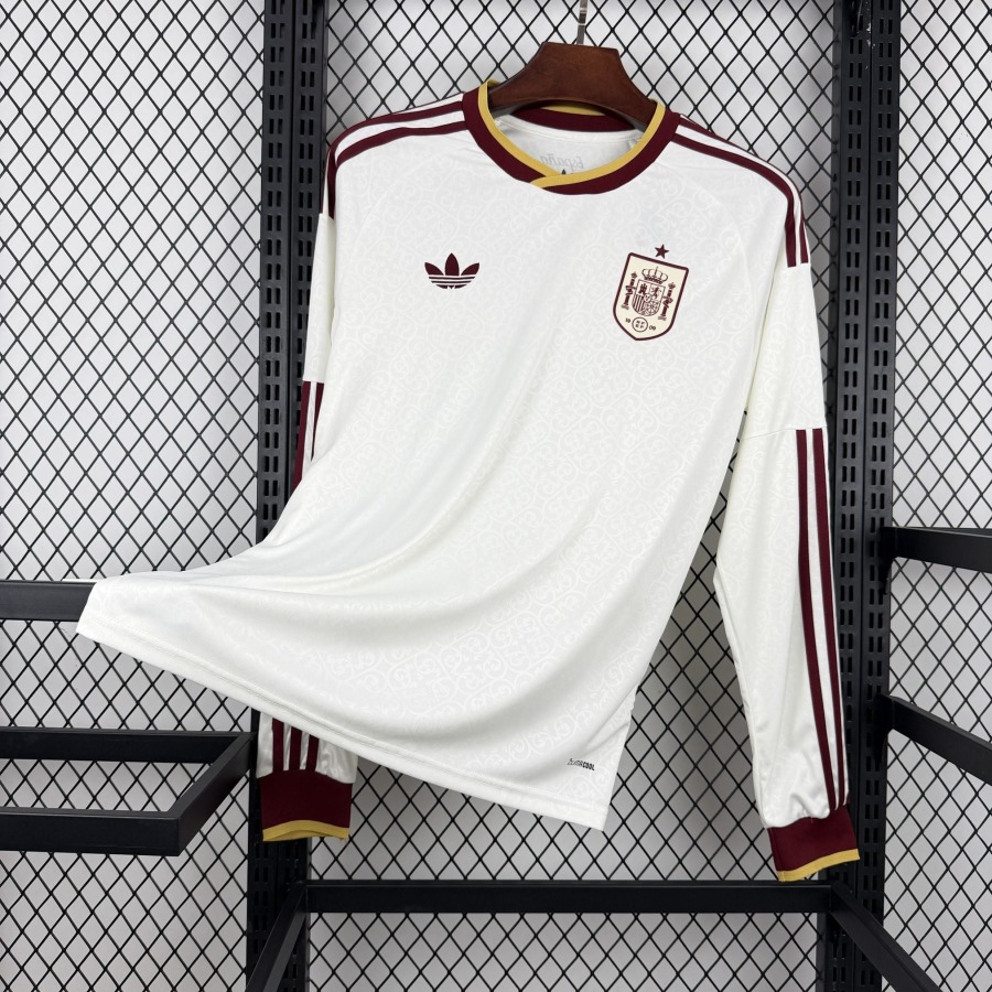 Maglia Spagna Away 2026 Maniche Lunghe