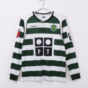 c5281c30ffc25d4ccc49548a3398fedb.jpg Maglia Sporting CP Home 2001-2003 Maniche Lunghe