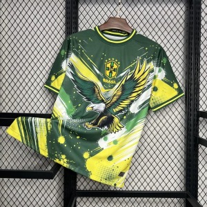Maglia Brasile Concept Verde Giallo Aquila 2024-25