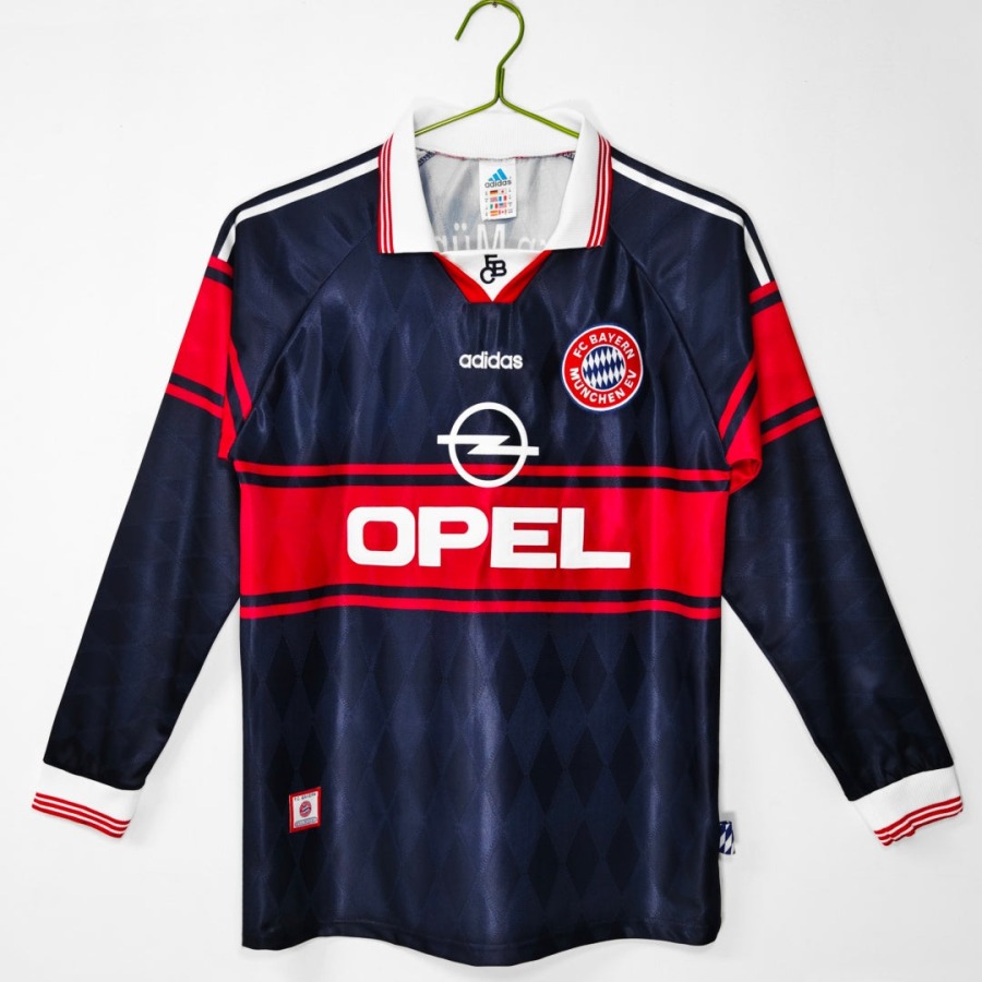 Maglia Bayern Monaco Home 1997-1999 Maniche Lunghe