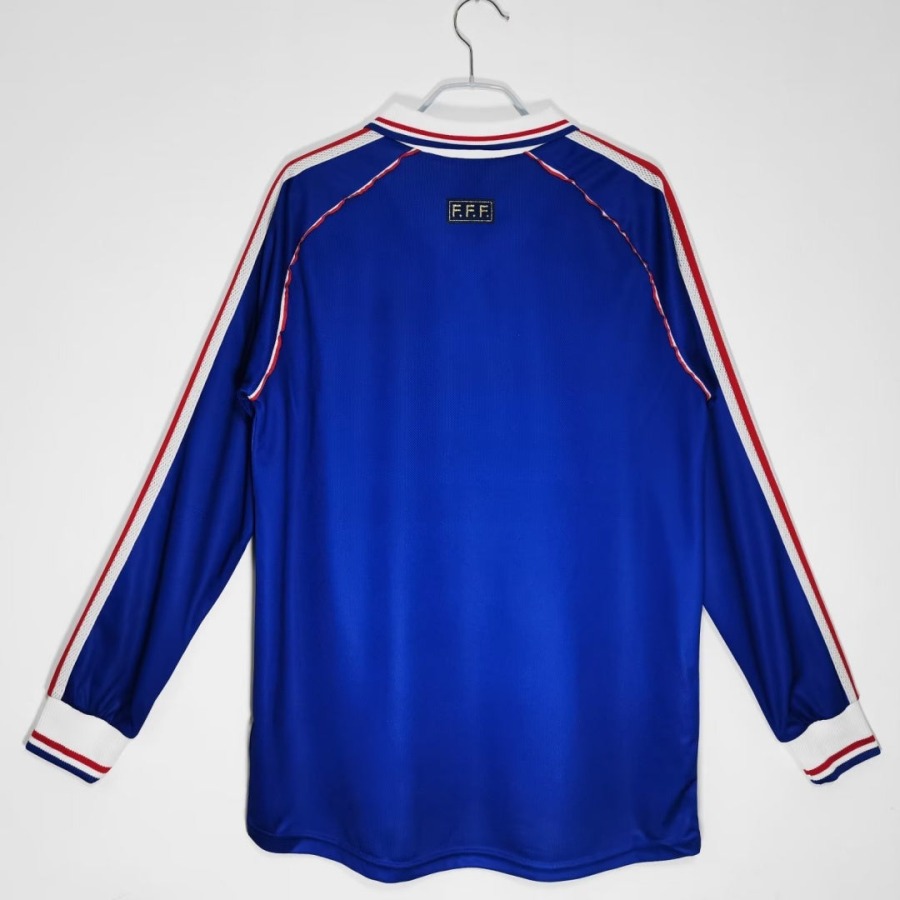 f00190028f9b3053afc06c05277ea726.jpg Maglia Francia Home Retro 1998 Maniche Lunghe