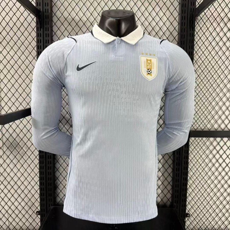 Maglia Uruguay maniche lunghe Mondiale 2026