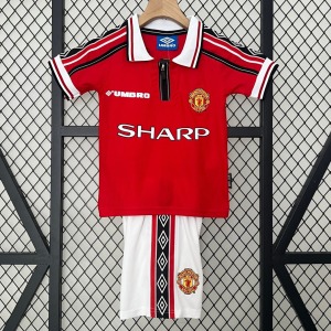 Maglia Manchester United Bambino 1998-1999 Retro