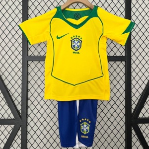 Maglia Brasile Bambino Retro 2004
