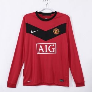 Maglia Manchester United Home 2010 Maniche Lunghe