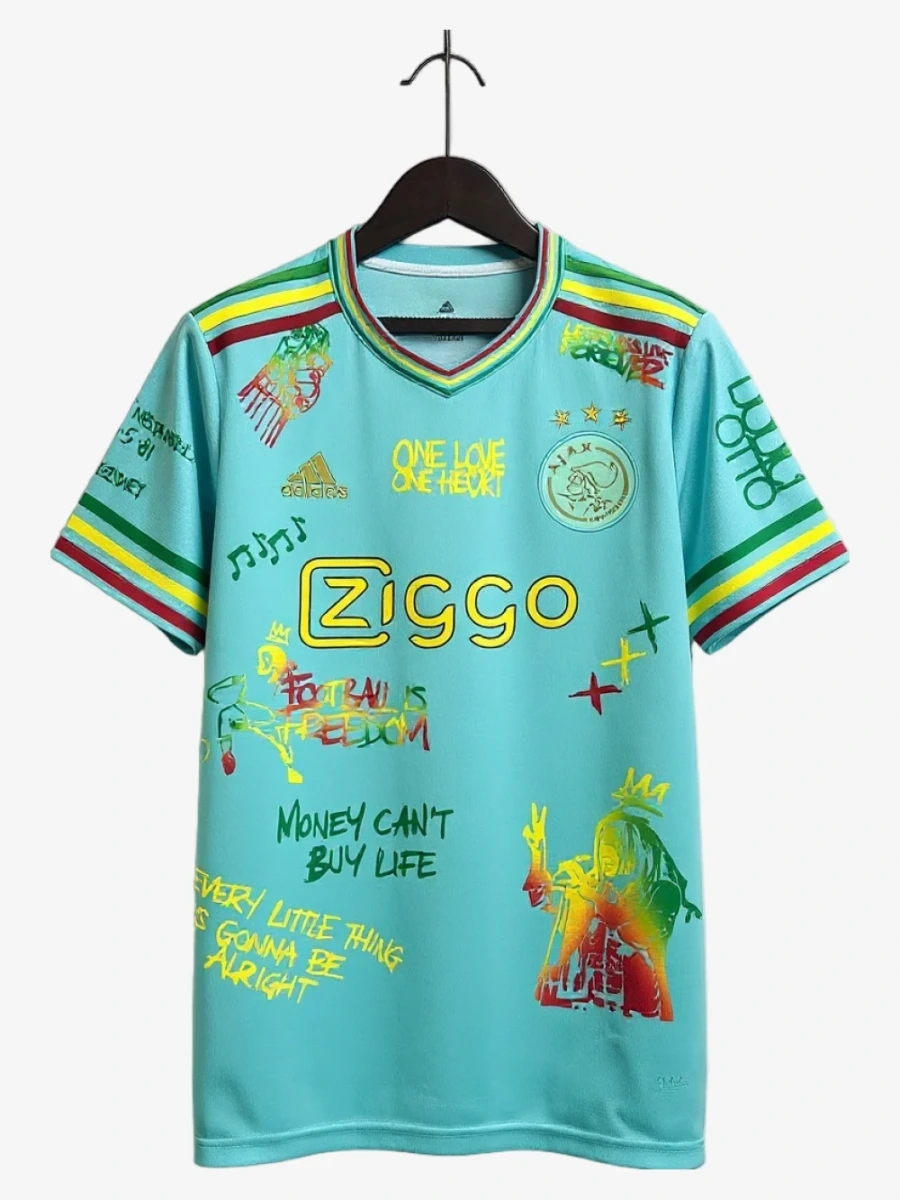 maillot-ajax-amsterdam-special-bob-marley-2025-2026-2 studio v12 Maglia Ajax Amsterdam Special Bob Marley 2025-2026