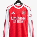 Maglia Arsenal Home Manica Lunga 2025-2026
