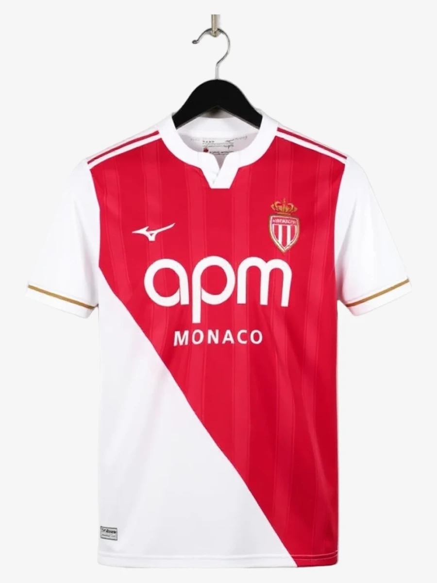 maillot-as-monaco-domicile-2025-2026 studio v12 Maglia AS Monaco Home 2025-2026
