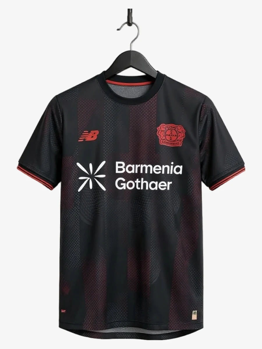 maillot-bayer-04-leverkusen-domicile-2025-2026 studio v12 Maglia Bayer 04 Leverkusen Home 2025-2026