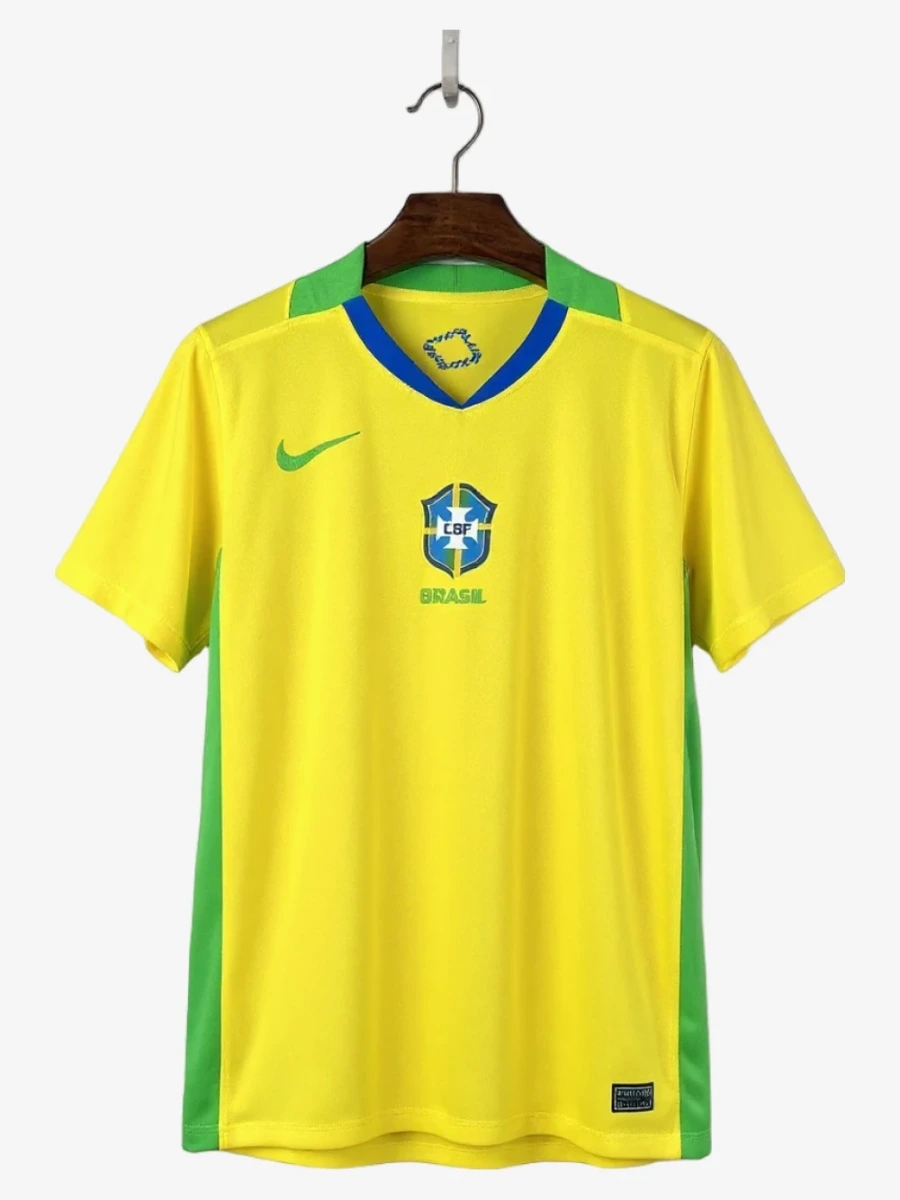 maillot-bresil-domicile-2025-2026-football studio v12 Maglia Brasile Home 2025-2026 Calcio
