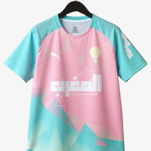 Maglia Concept Marocco Edizione Rosa Blu 2025-2026