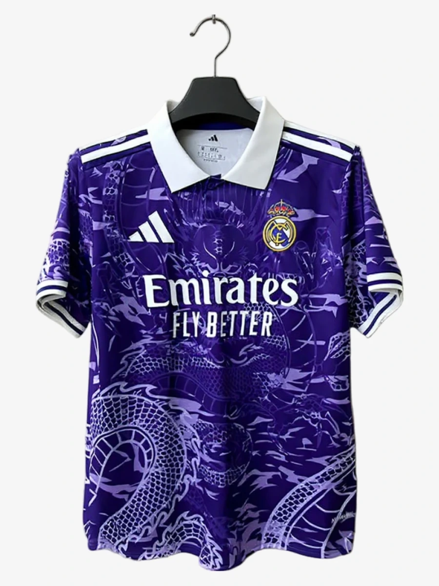 Maglia Concept Real Madrid Dragon Edizione Viola 2025-2026