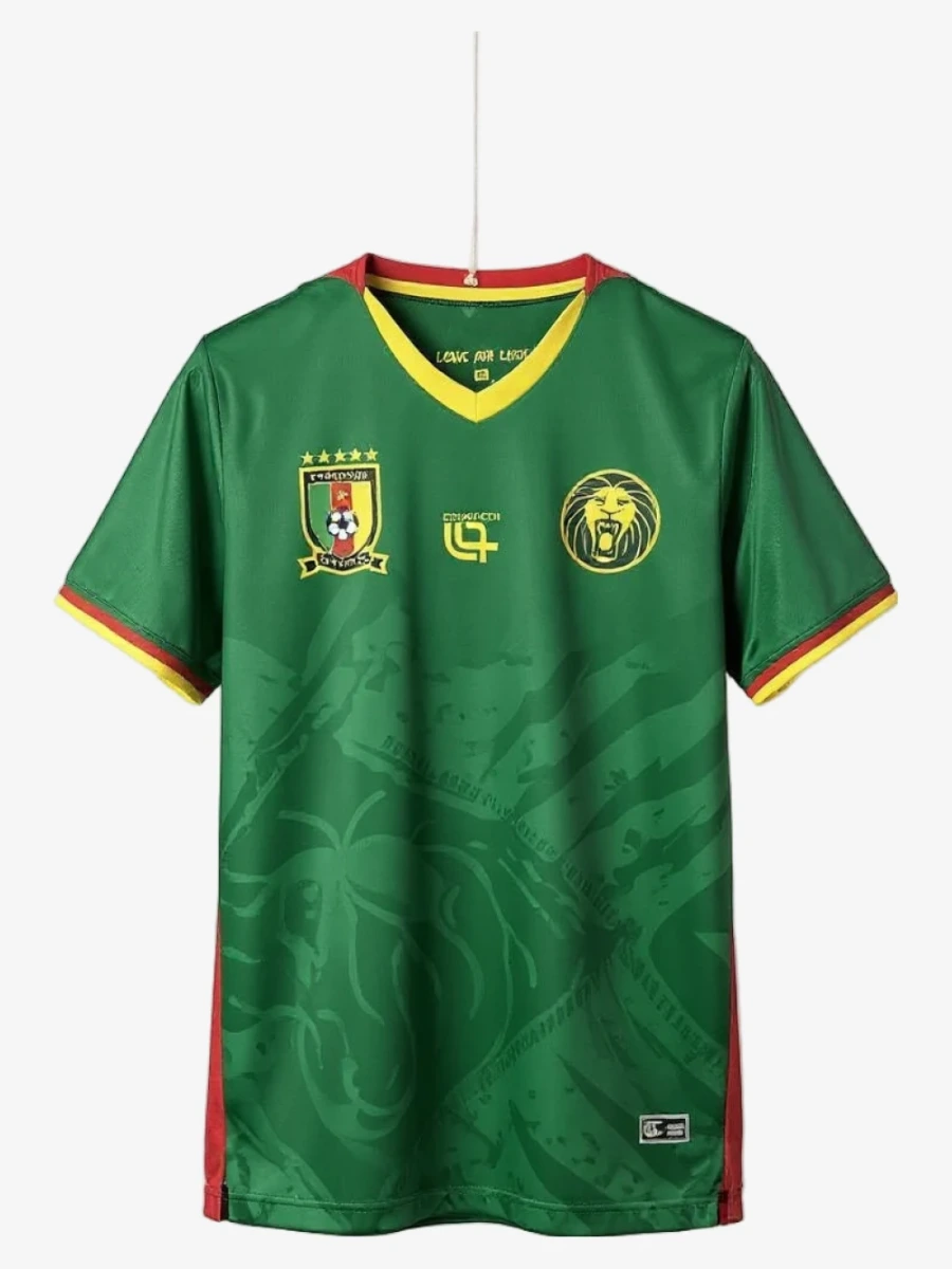 maillot-domicile-cameroun-2026 studio v10 Maglia Home Camerun 2026