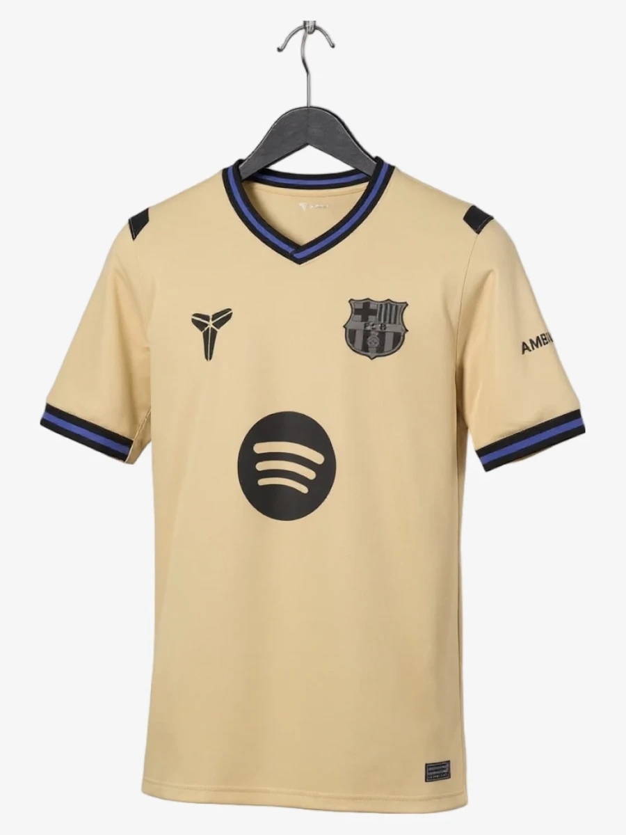 maillot-fc-barcelone-exterieur-2025-2026-2 studio v12 Maglia FC Barcellona Away 2025-2026