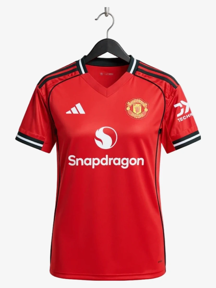 maillot-femme-manchester-united-domicile-2025-2026 studio v12 Maglia Donna Manchester United Home 2025-2026