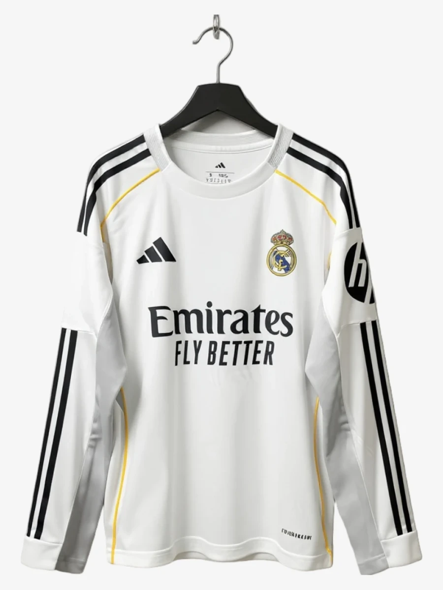 maillot-manche-longue-real-madrid-2025-2026 studio v12 Maglia Manica Lunga Real Madrid 2025/2026